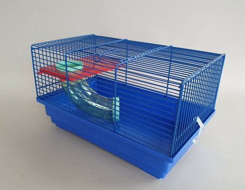 Gabbia blu criceto interno - gabbia,