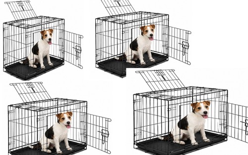 Gabbia per cani metallo - gabbia,
